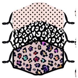 American Exchange Face Mask Reusable for Adult - Pack of 3 - Animal & Polka Dots